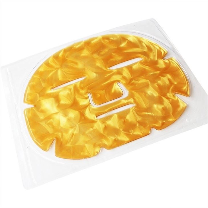 crystal collagen gold face mask
